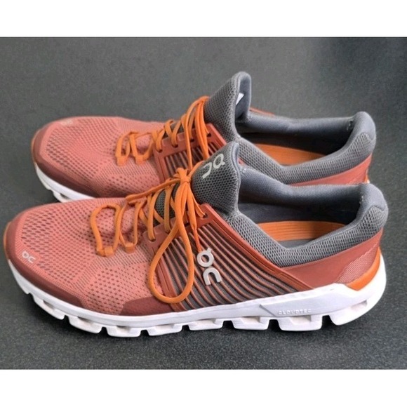 On Cloudswift 1 Men 13 Running Sneakers Tennis Shoe Training Orange White Lace main image 4